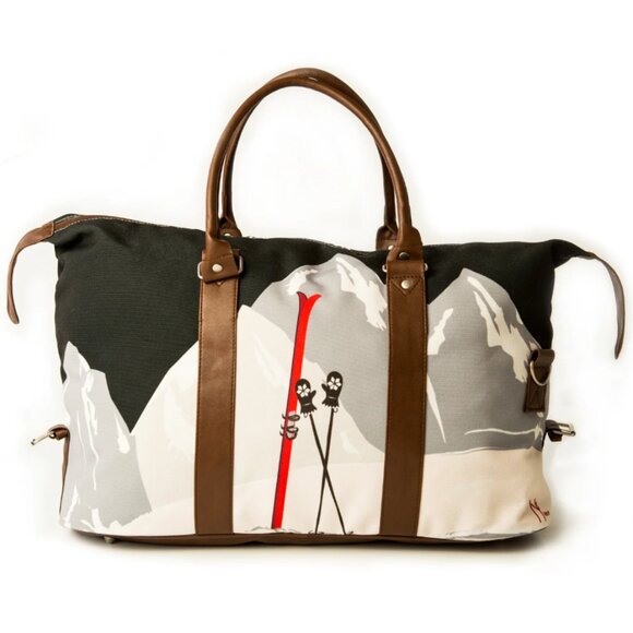 RARE Ski Tignes Weekender Bag for Ski Trips and Winter Vacations - Picture 2 of 9